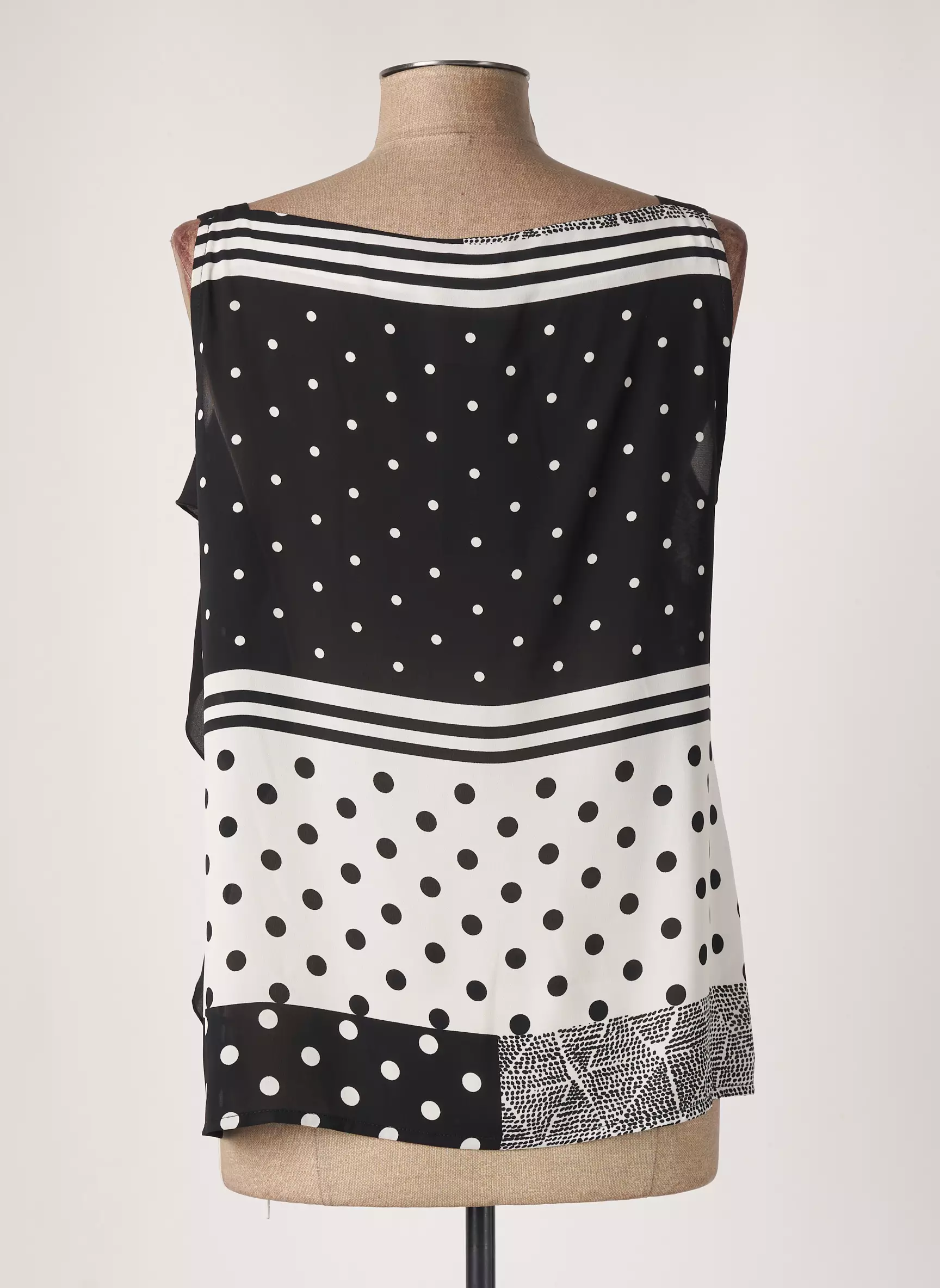 Paz Torras Tops Femme couleur noir