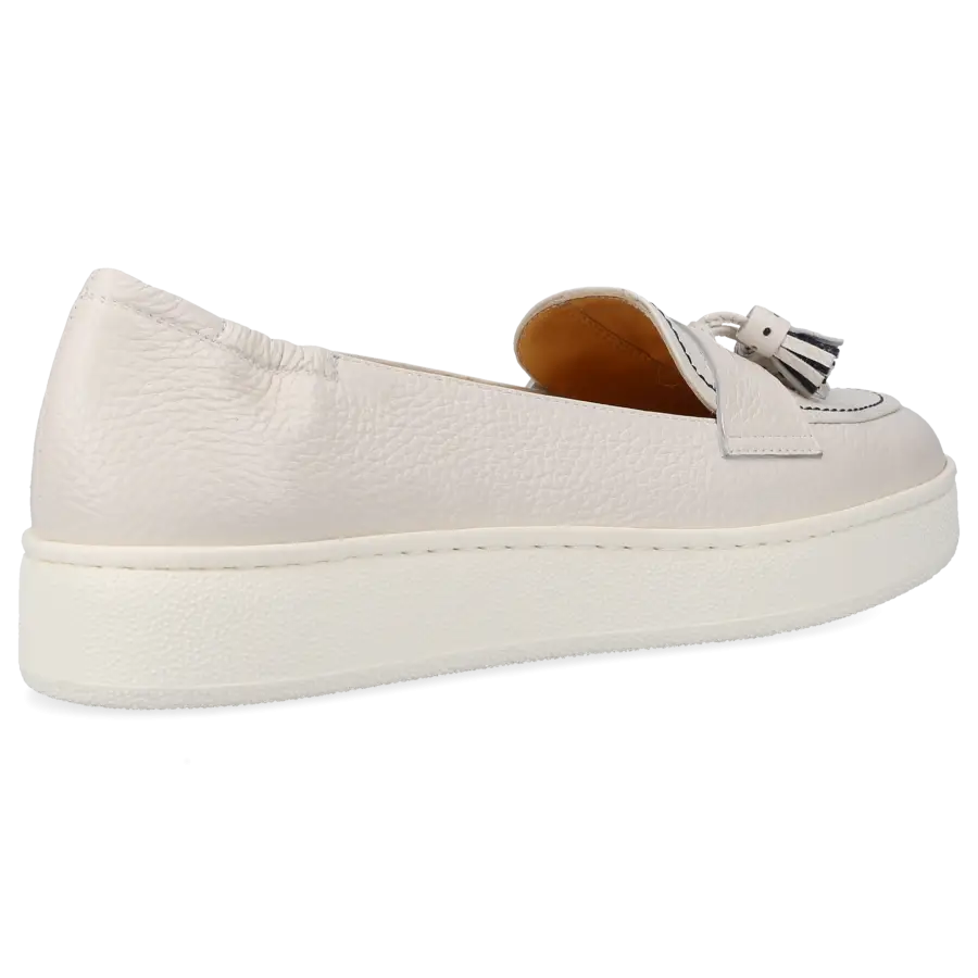 Truman's - Slip Ons 9701 Kalbsleder - weiß