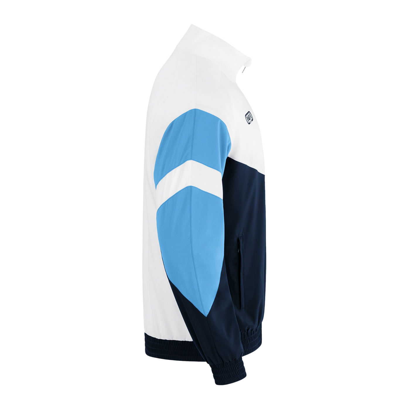 JAKO Retro Freizeitjacke Schwarz Weiss Blau F912
