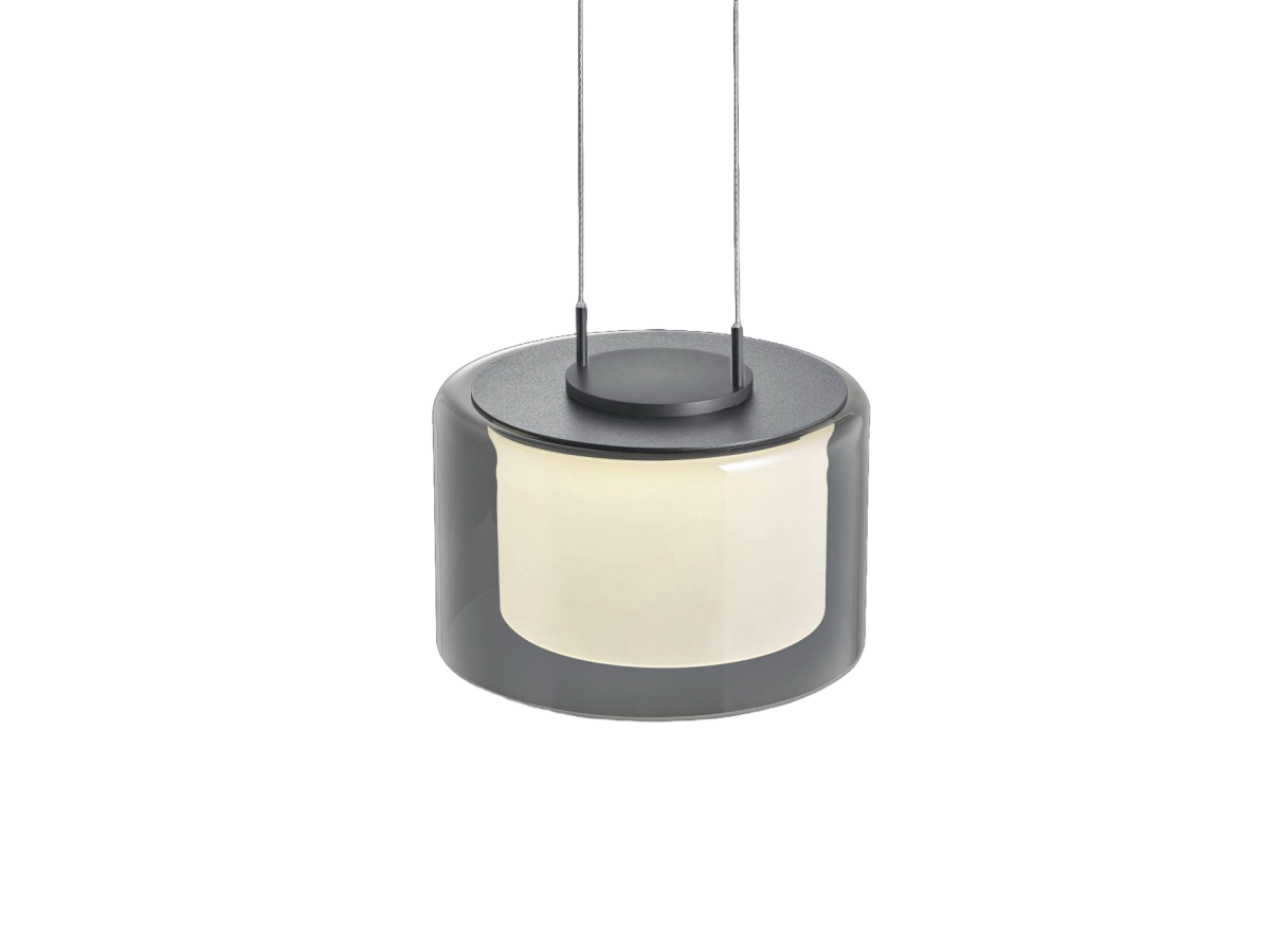 Bankamp LED Pendelleuchte Grand Smoke 3-flg