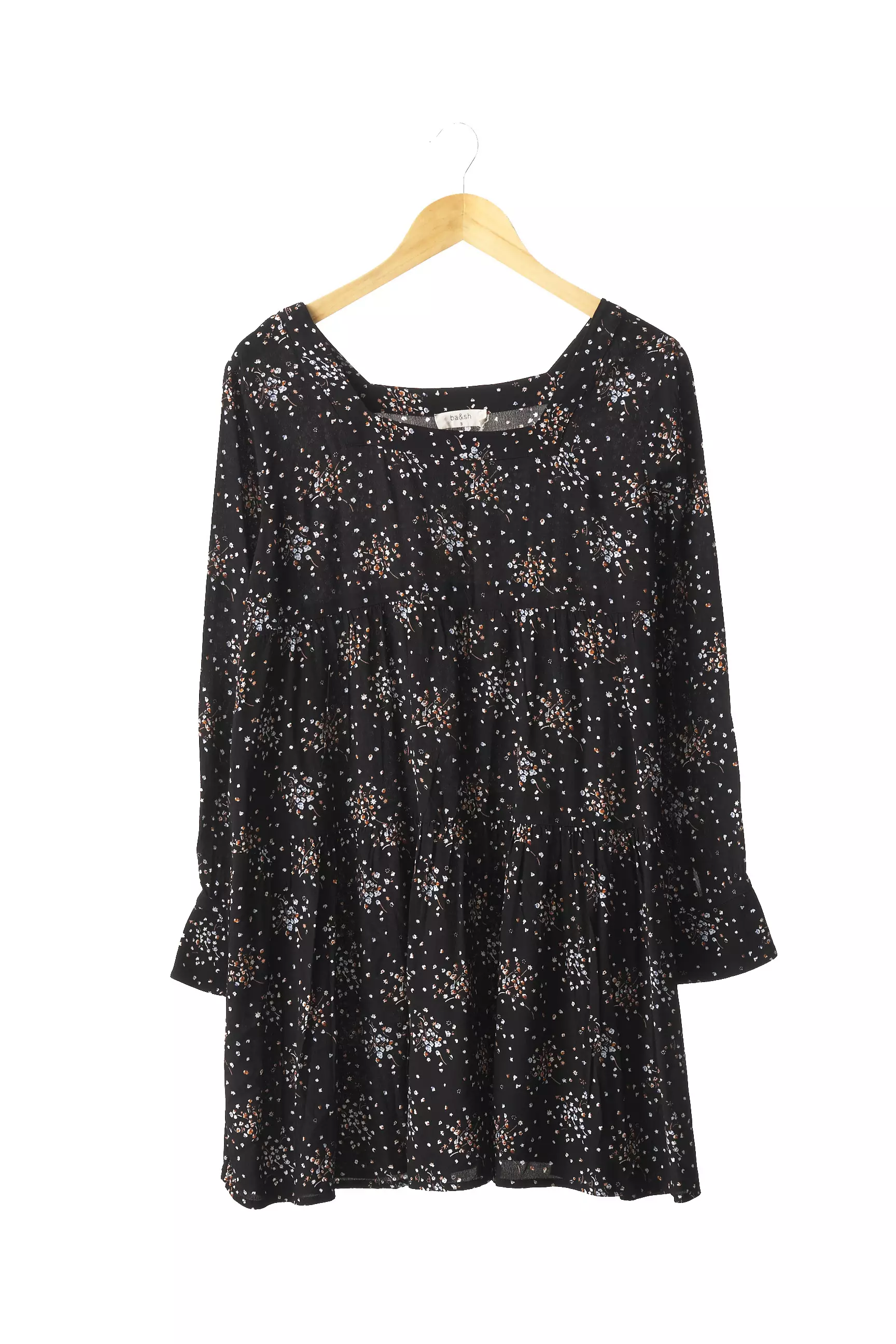 Ba Sh Robes Courtes Femme couleur noir