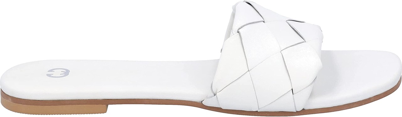JOSEF SEIBEL Pantoletten weiss Arona02