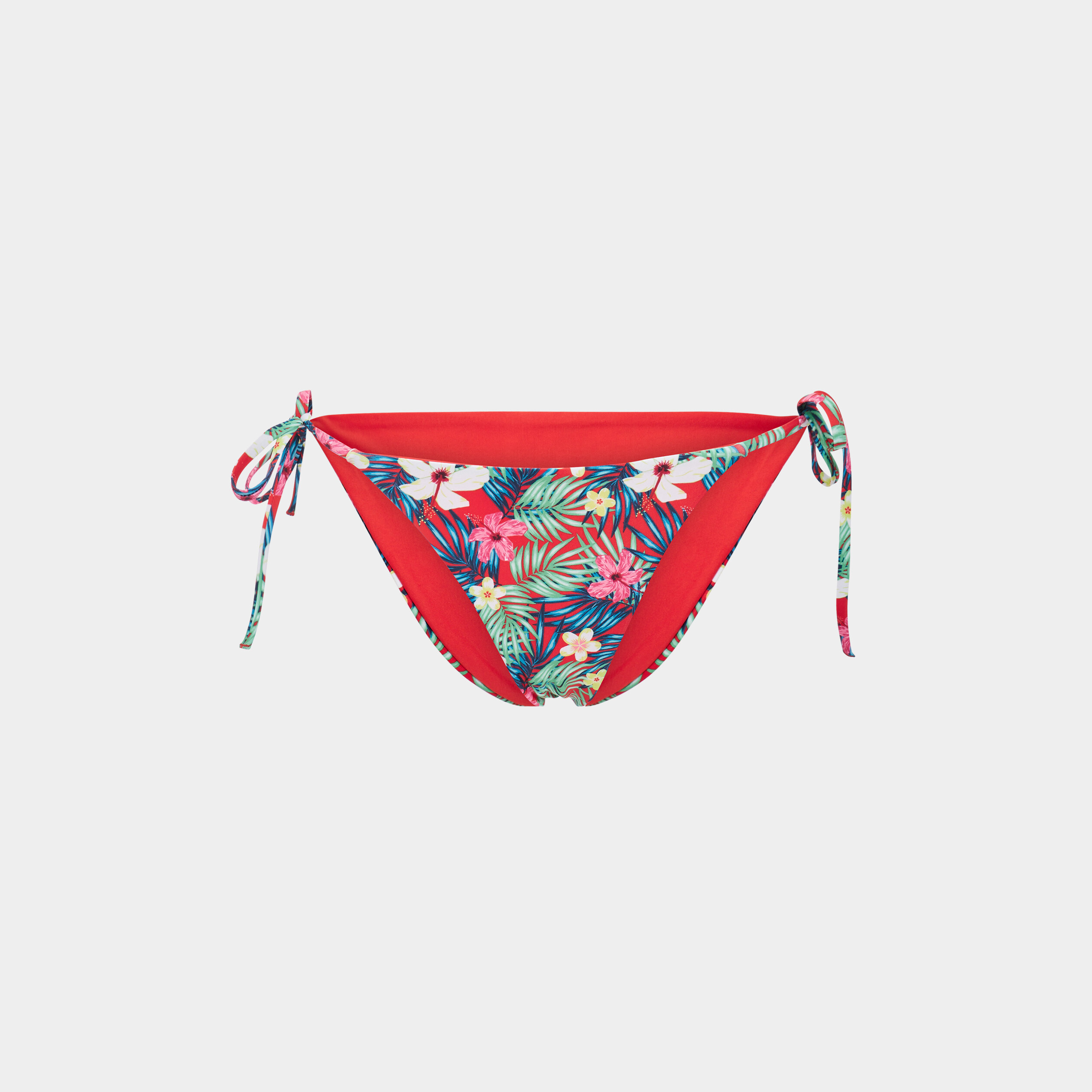 Bas de maillot de bain réversible rouge femme | La Halle