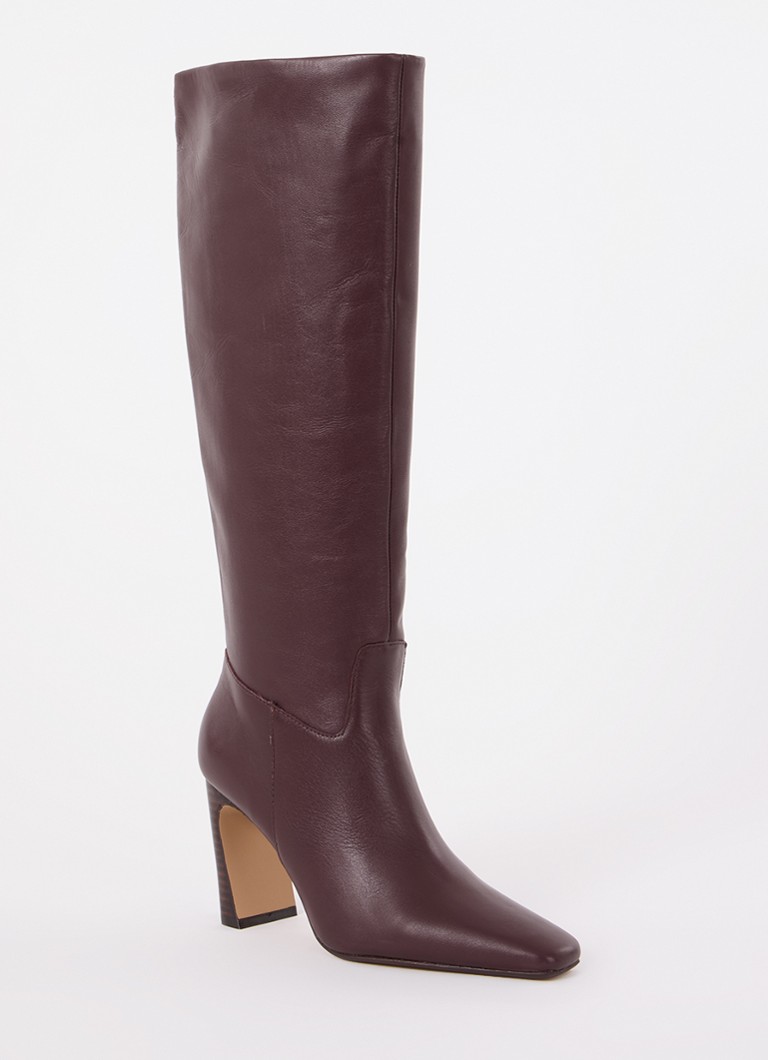 Dune London  Sliding laars van leer