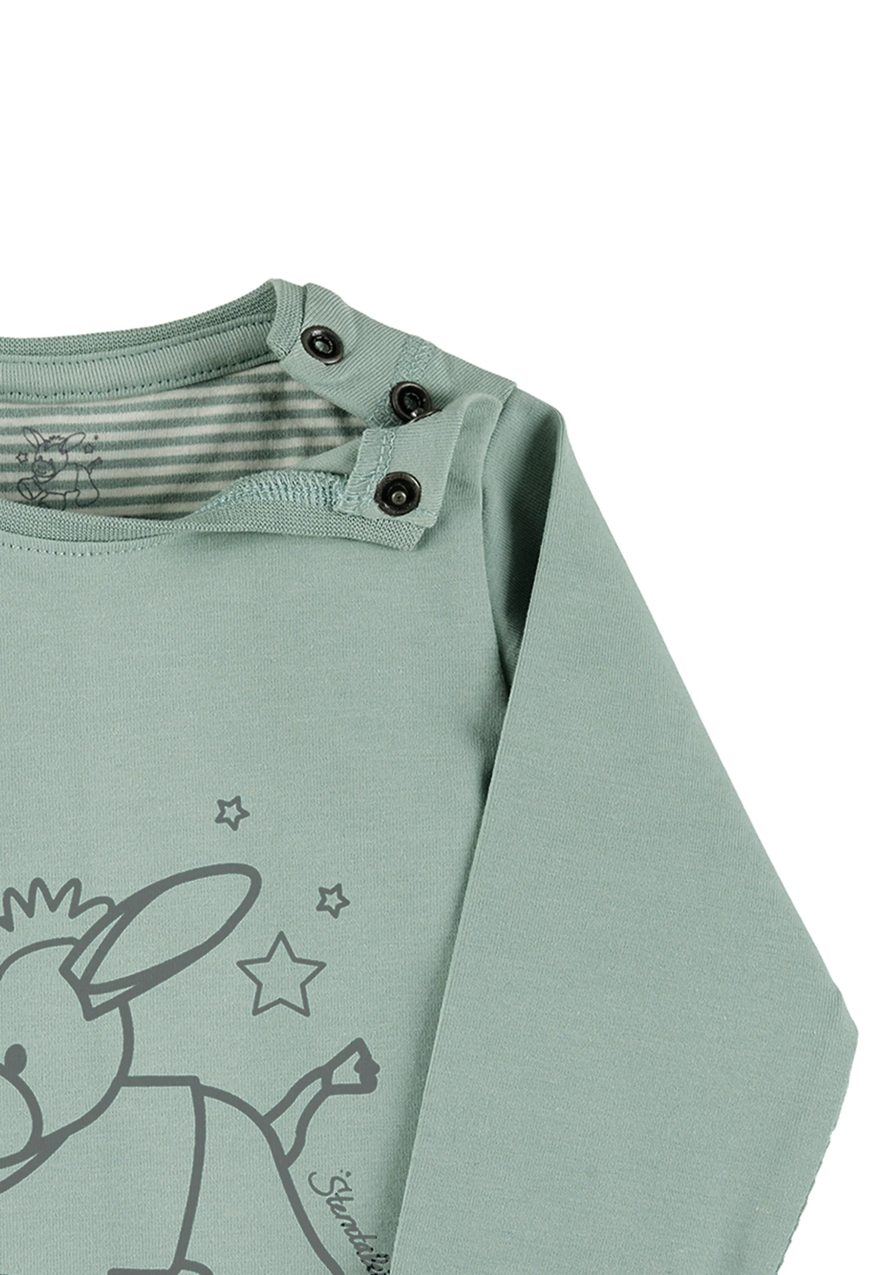 GOTS Langarm-Shirt Esel Emmi aus Single Jersey