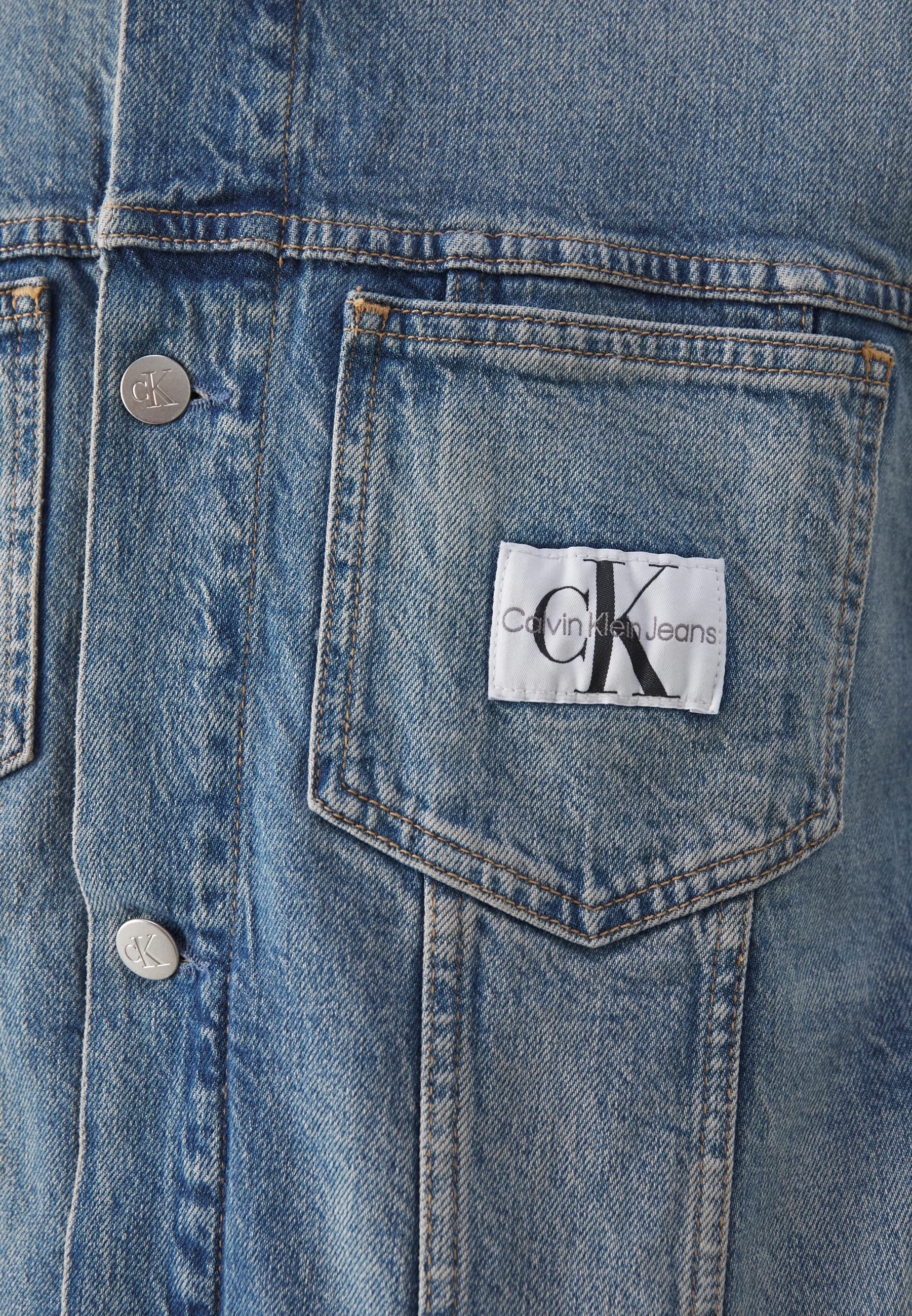 Calvin Klein Jeans SLIM - Chaqueta vaquera