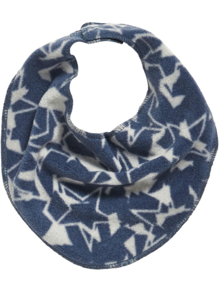 Playshoes Fleece-Dreieckstuch Sterne Camouflage in Dunkelgrau günstig kaufen onesize