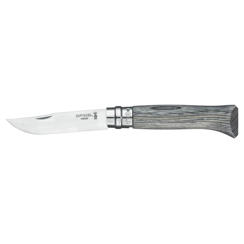 Opinel Luxus Tradition Nr. 08 Inox Grey Birch