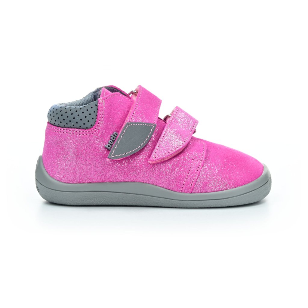 Beda Janette mit Membran (BF 0001/W/M/TS) rosa Barfuß-Stiefeletten