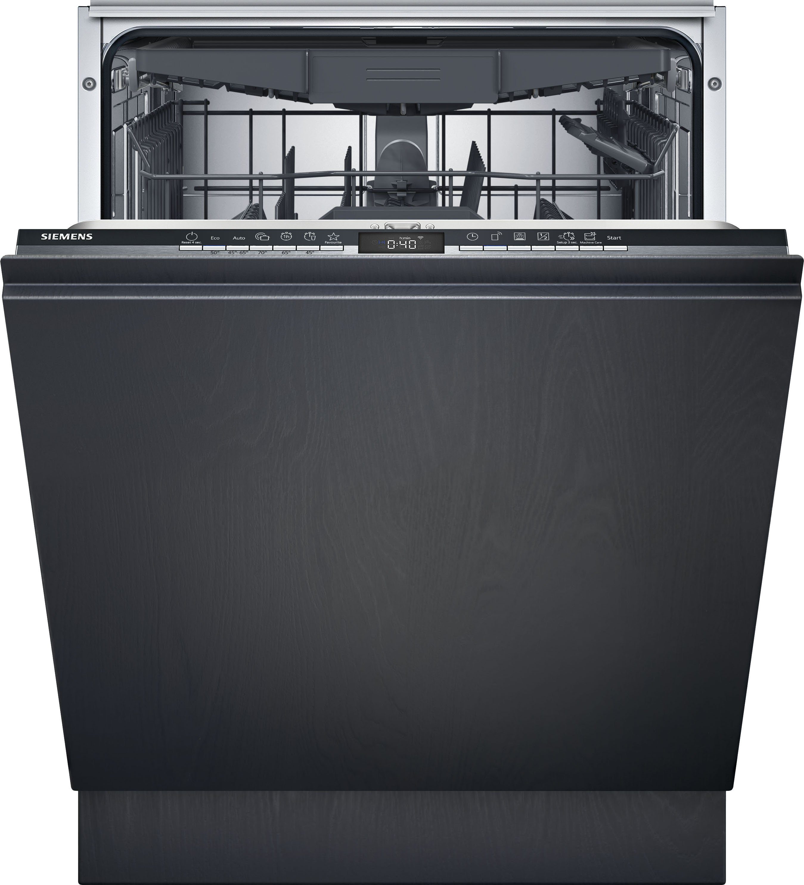 SIEMENS vollintegrierbarer Geschirrspüler iQ300, SN73EX02CE, 14 Maßgedecke