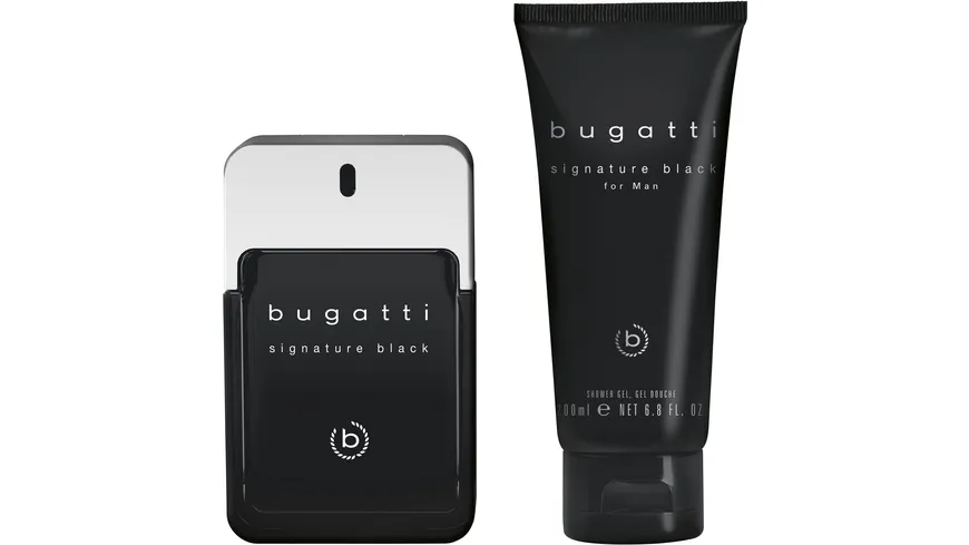 bugatti Signature Black Eau de Toilette Geschenkpackung