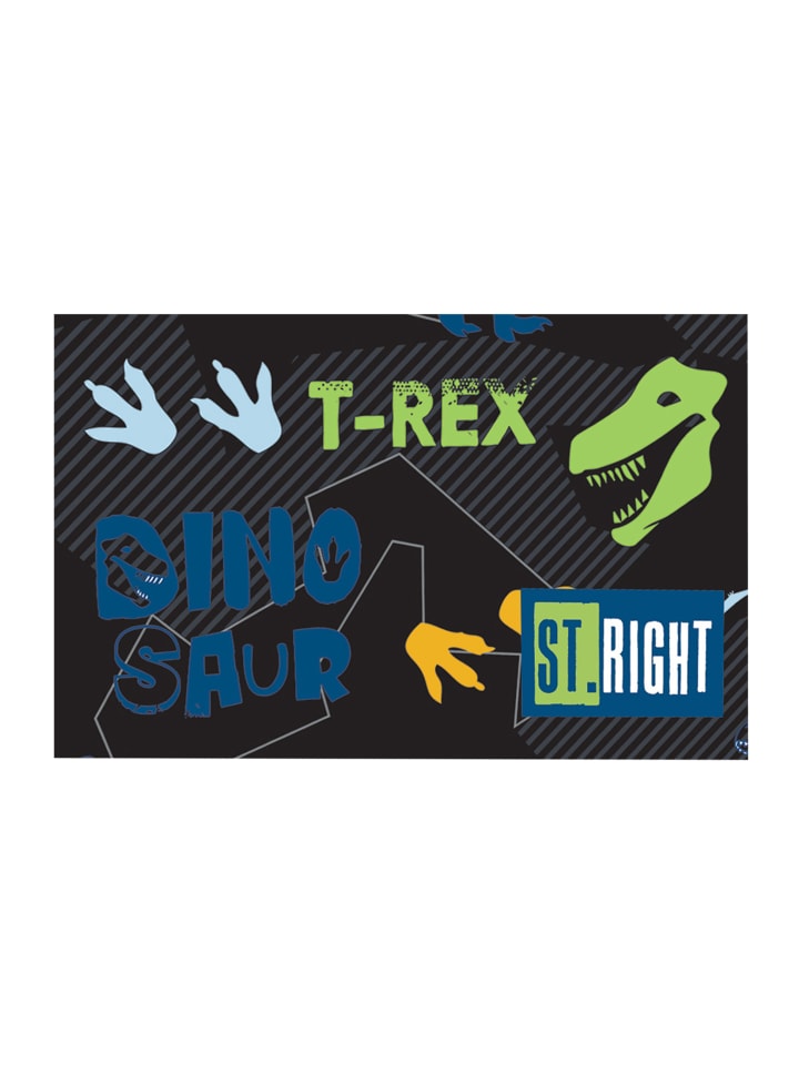 Yuhu.kids Federmappe Etui mit Inhalt Dino in Schwarz günstig kaufen onesize