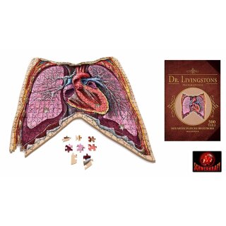 Dr. Livingstons Anatomiepuzzle: Der menschliche Brustkorb Teil 2 (DE)
