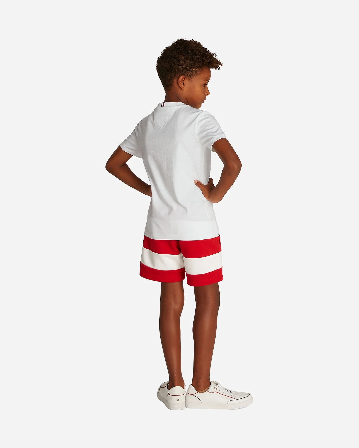 Koszulka Tommy Hilfiger Flag Jr KB0KB09538-YBR