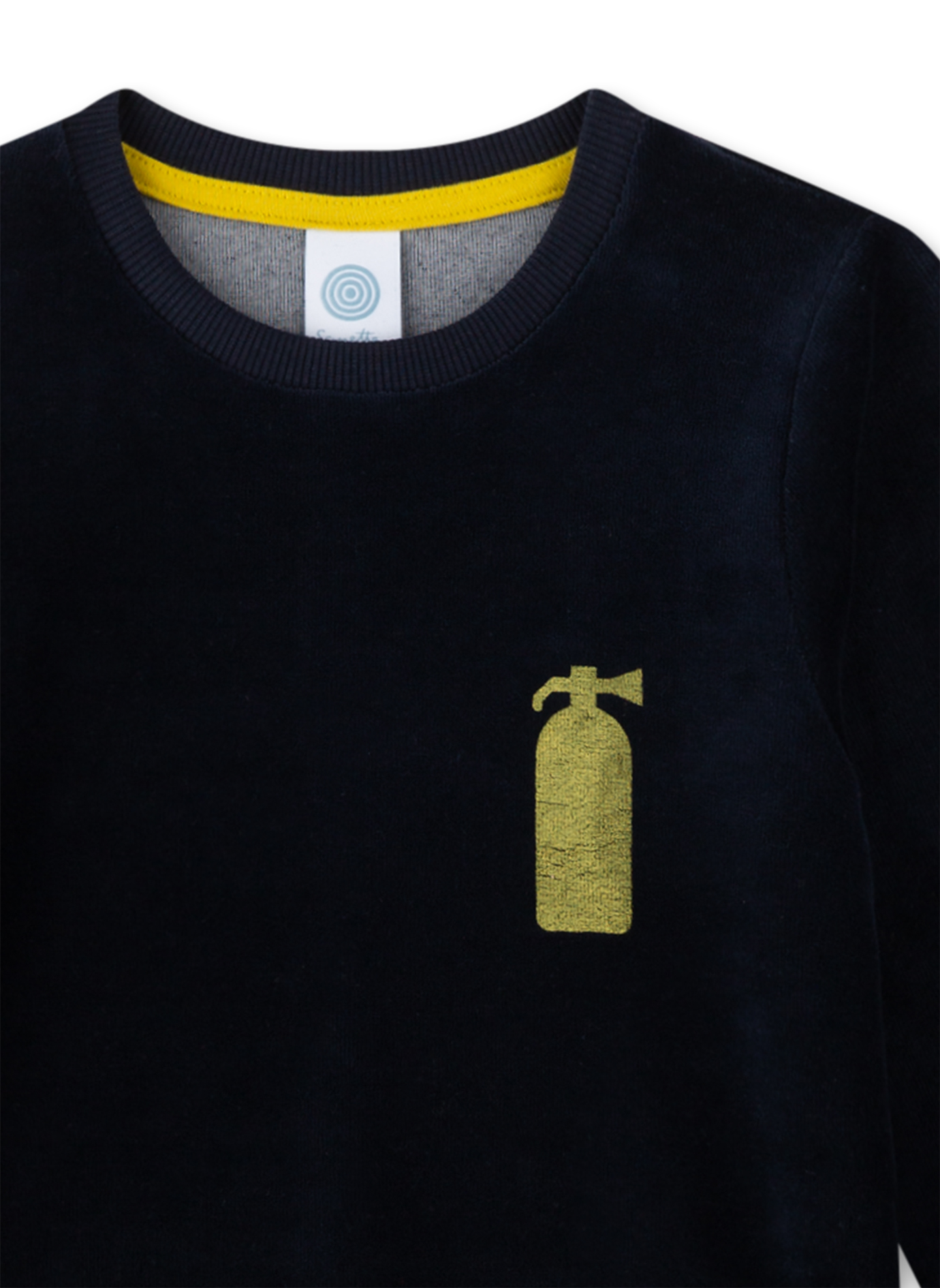 Jungen-Schlafanzug Blau aus Nicki