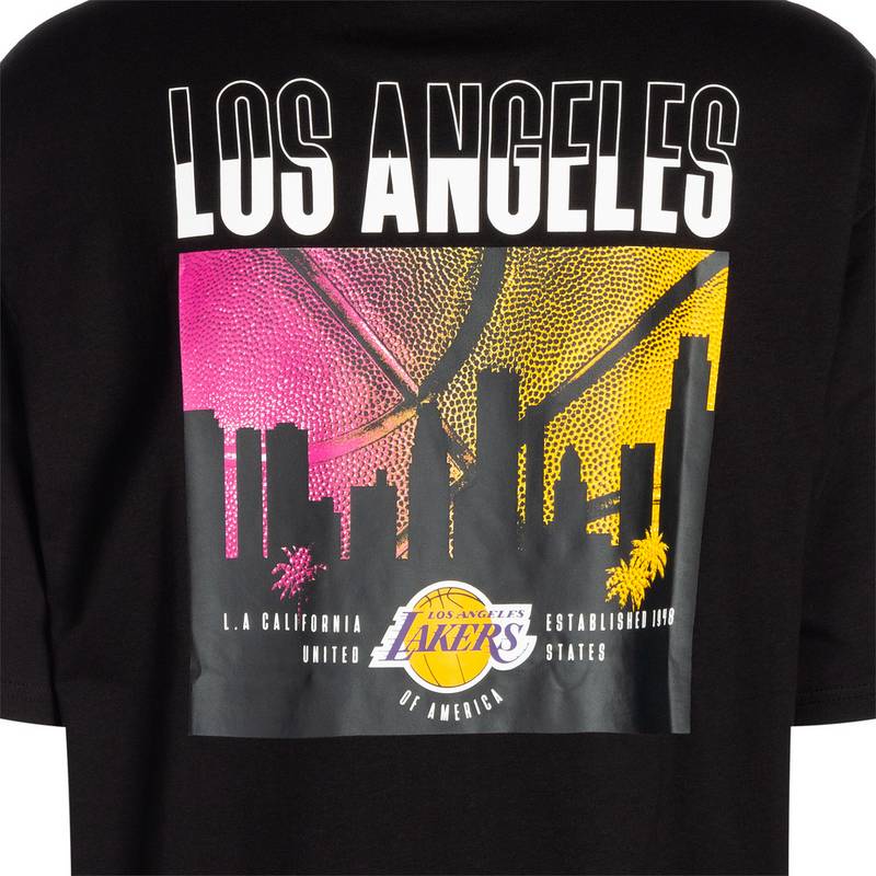 New Era NBA Los Angeles Lakers Graphic T-Shirt Herren