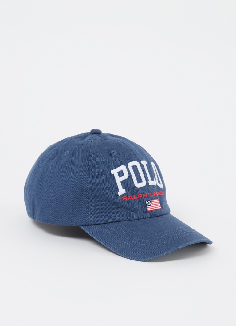 Ralph Lauren Kids-caps med logobroderi