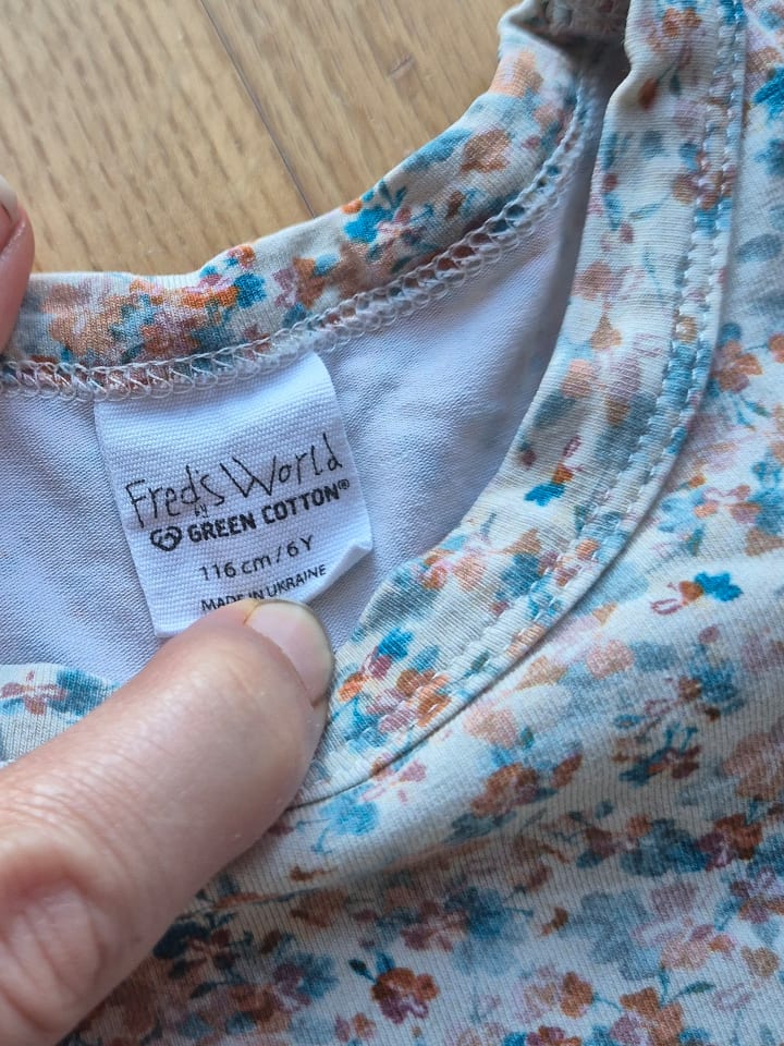 Fred´s World by GREEN COTTON Kleid in Creme günstig kaufen 116