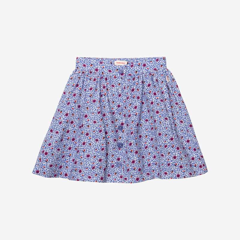 Jupe fille micro fleurs bleue Catimini
