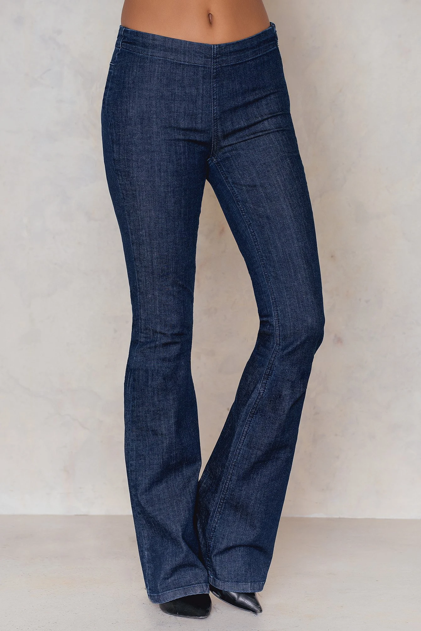 Denim Bootcut Pants