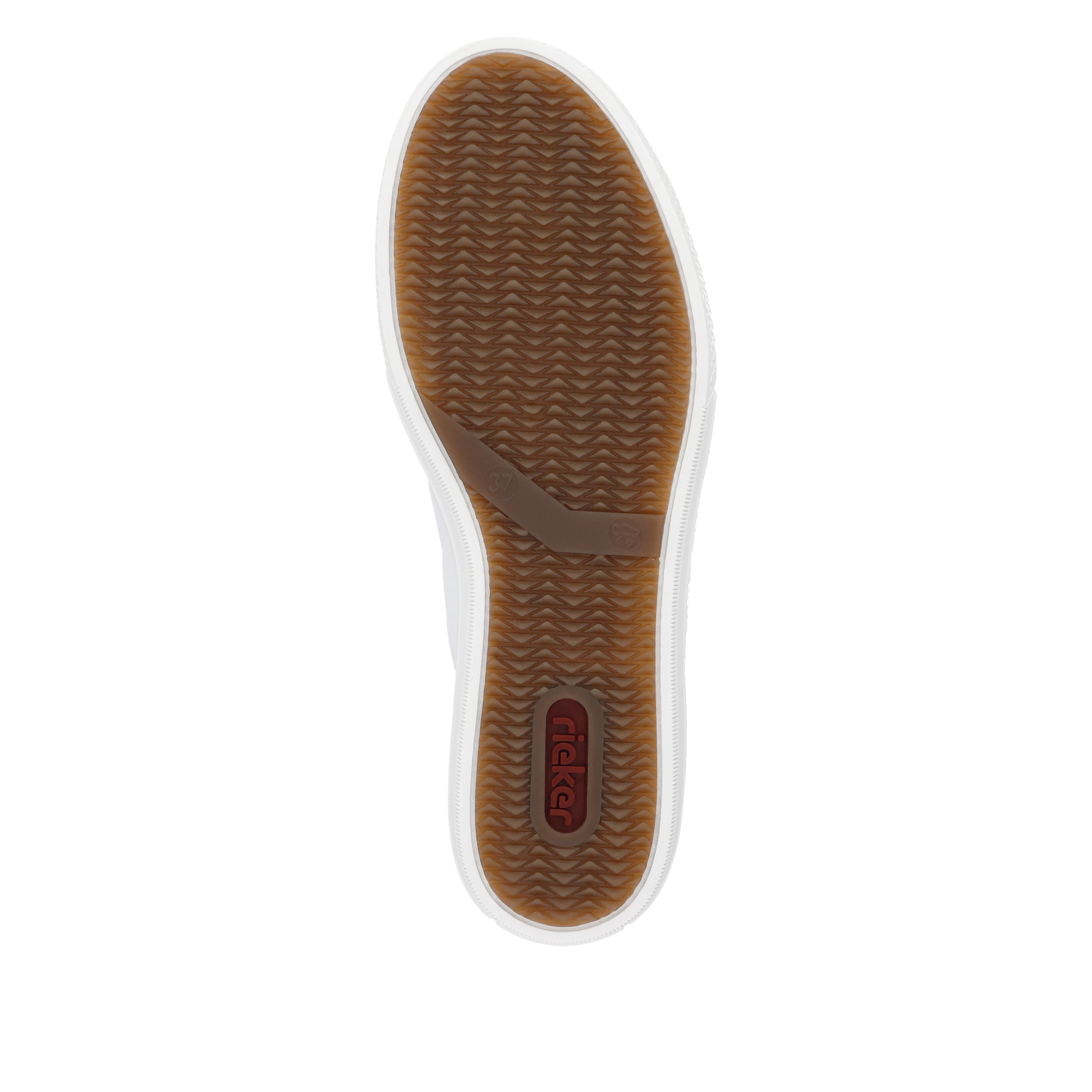 Rieker Damen Sneaker Low kristallweiss
