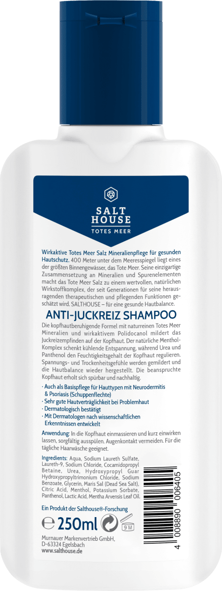 Shampoo Totes Meer Therapie Anti-Juckreiz, 250 ml