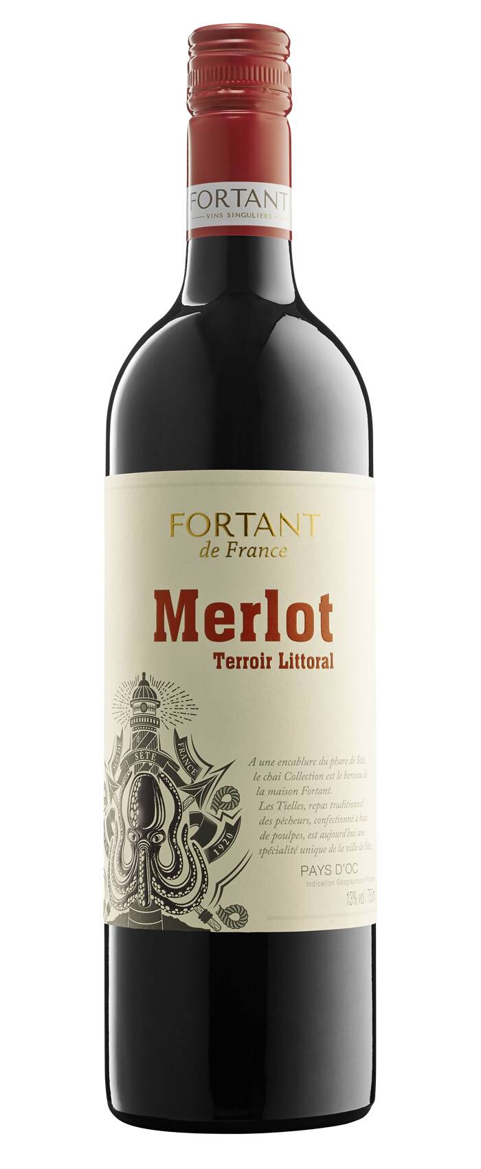 Weingut Fortant de France Merlot Terroir Littoral 2022