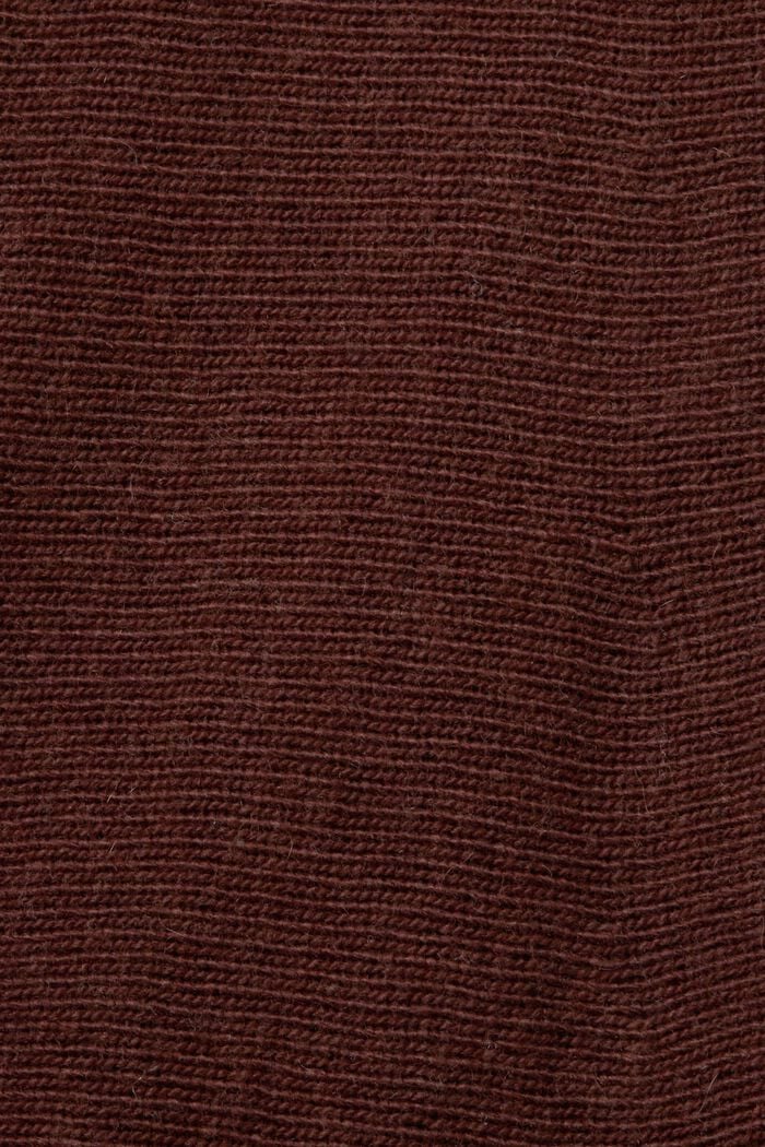 Strick-Midirock aus Wollmix