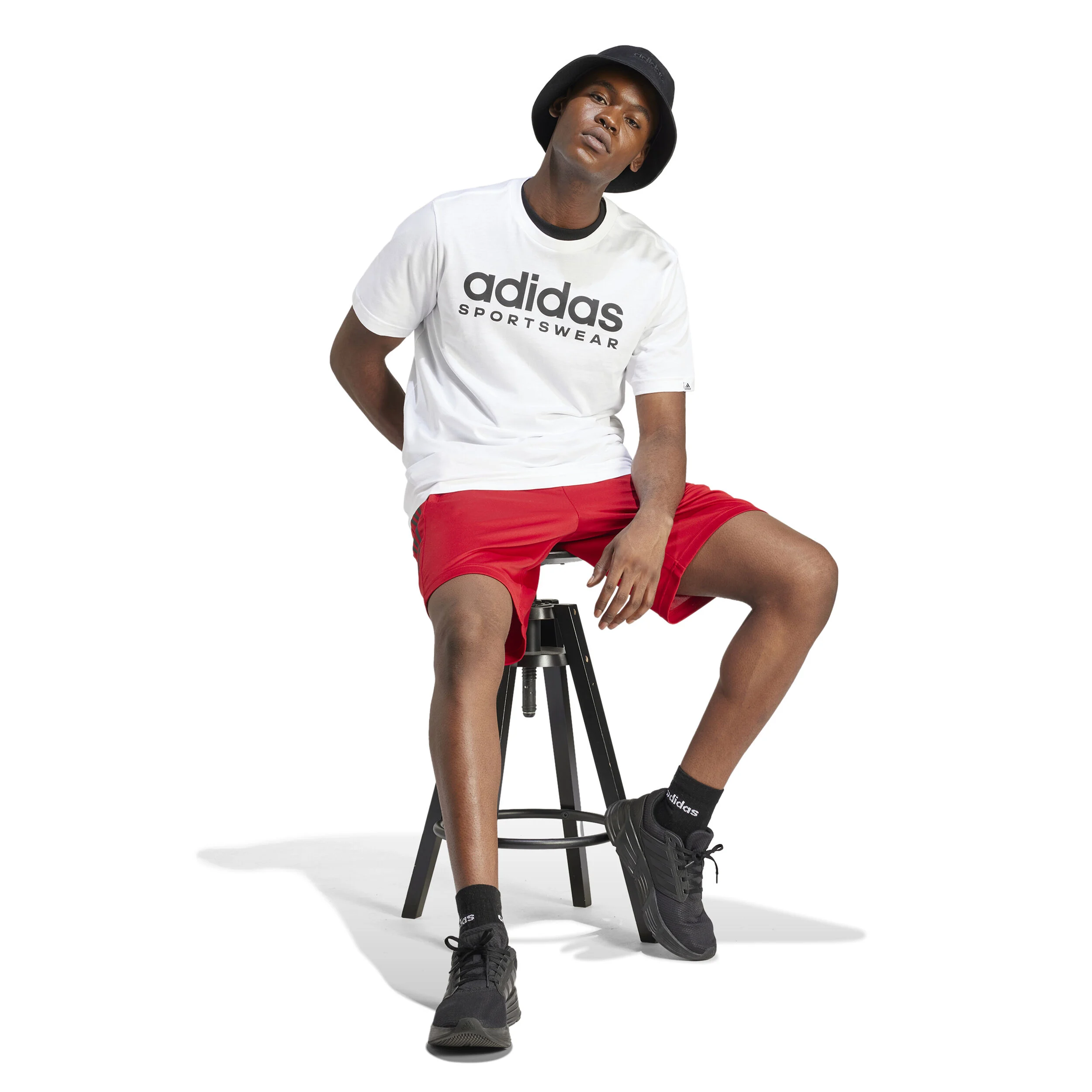 SPW T-Shirt Herren - Weiß, Schwarz