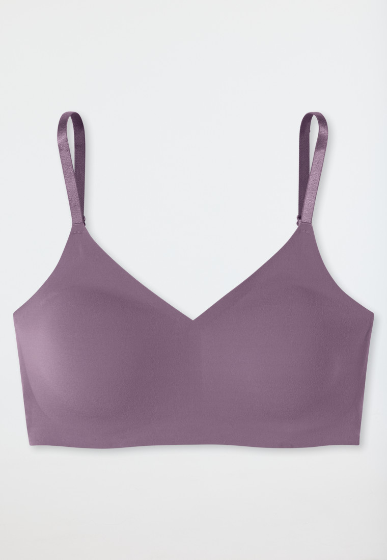 Bustier Mikrofaser herausnehmbare Pads malve - Invisible Soft