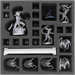 Feldherr Schaumstoff-Set für Nemesis - Brettspielbox