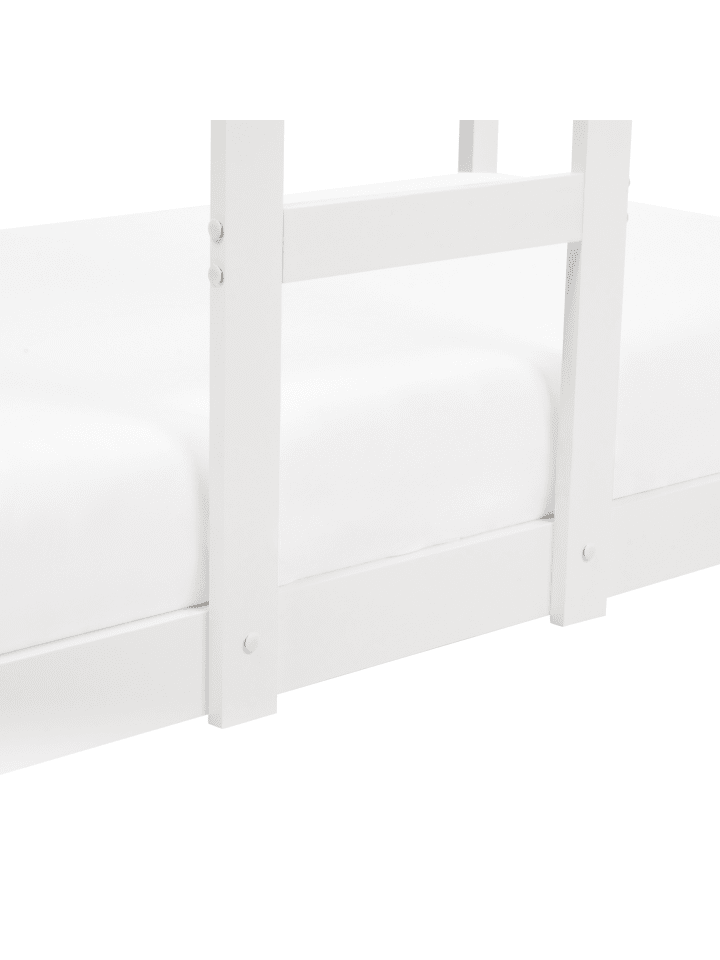 Beliani Hochbett LABATUT in Weiß - (W) 92 x (H) 230 x (L) 206 cm günstig kaufen onesize