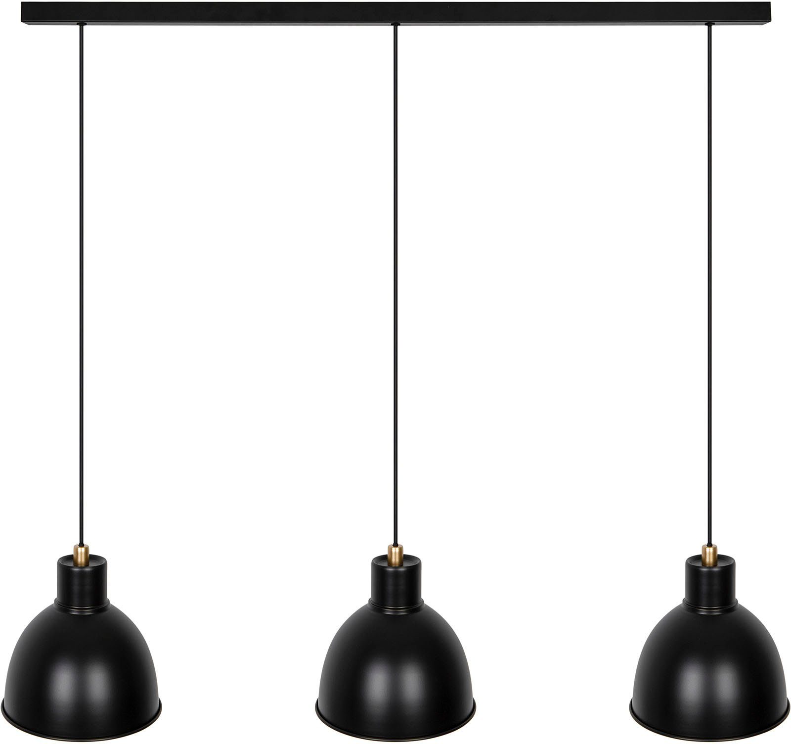 Nordlux Pendelleuchte Pop, ohne Leuchtmittel, zeitgenössischer und einfacher Stil, stabiles Metall-Gehäuse