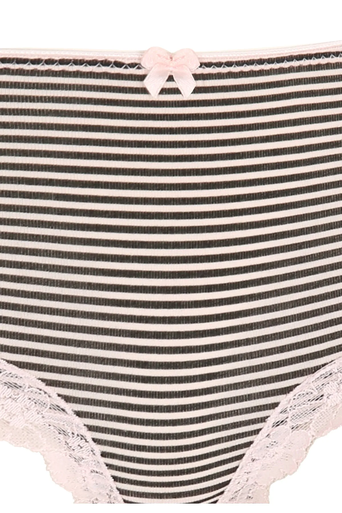 LASCANA  Unterhosen - Rosa - Gestreift