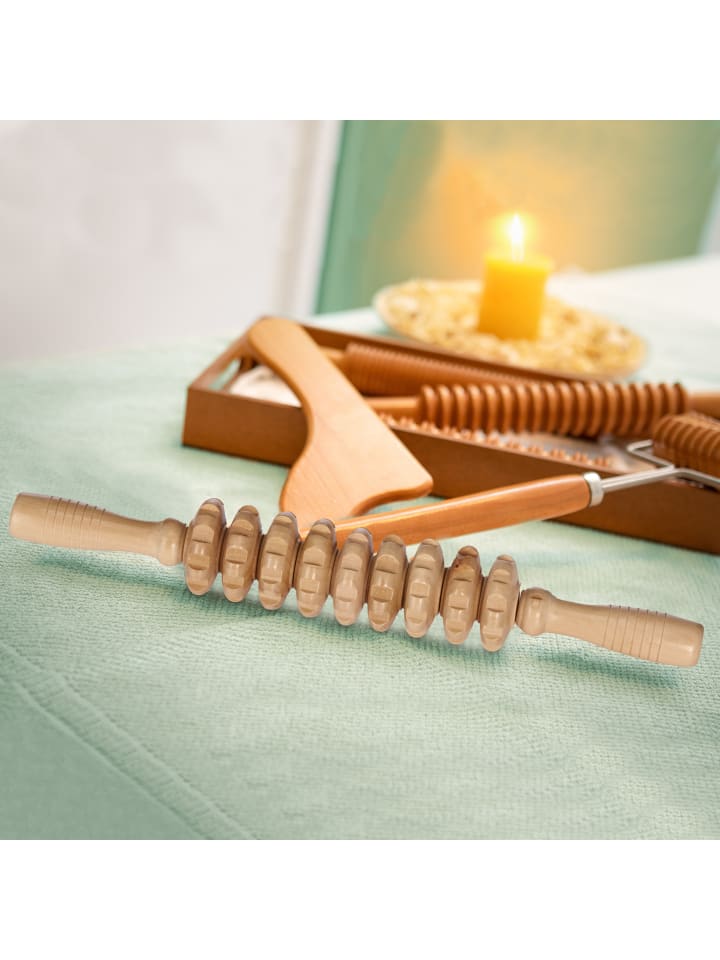 relaxdays Massage Roller in Natur günstig kaufen onesize