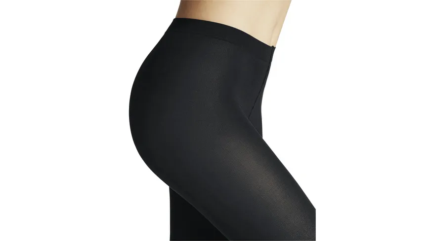 FALKE Damen Strumpfhose Cotton Touch grau