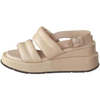 Mjus Plus Keilsandale in beige