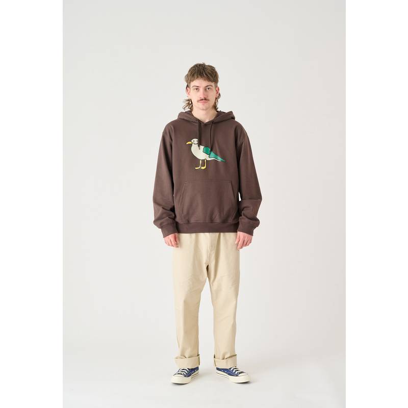 Cleptomanicx Smile Gull Hoodie Herren