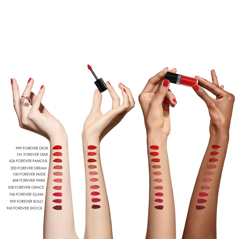 DIOR Rouge Dior Forever Liquid Rouge à lèvres liquide sans transfert -Mat ultra-pigmenté