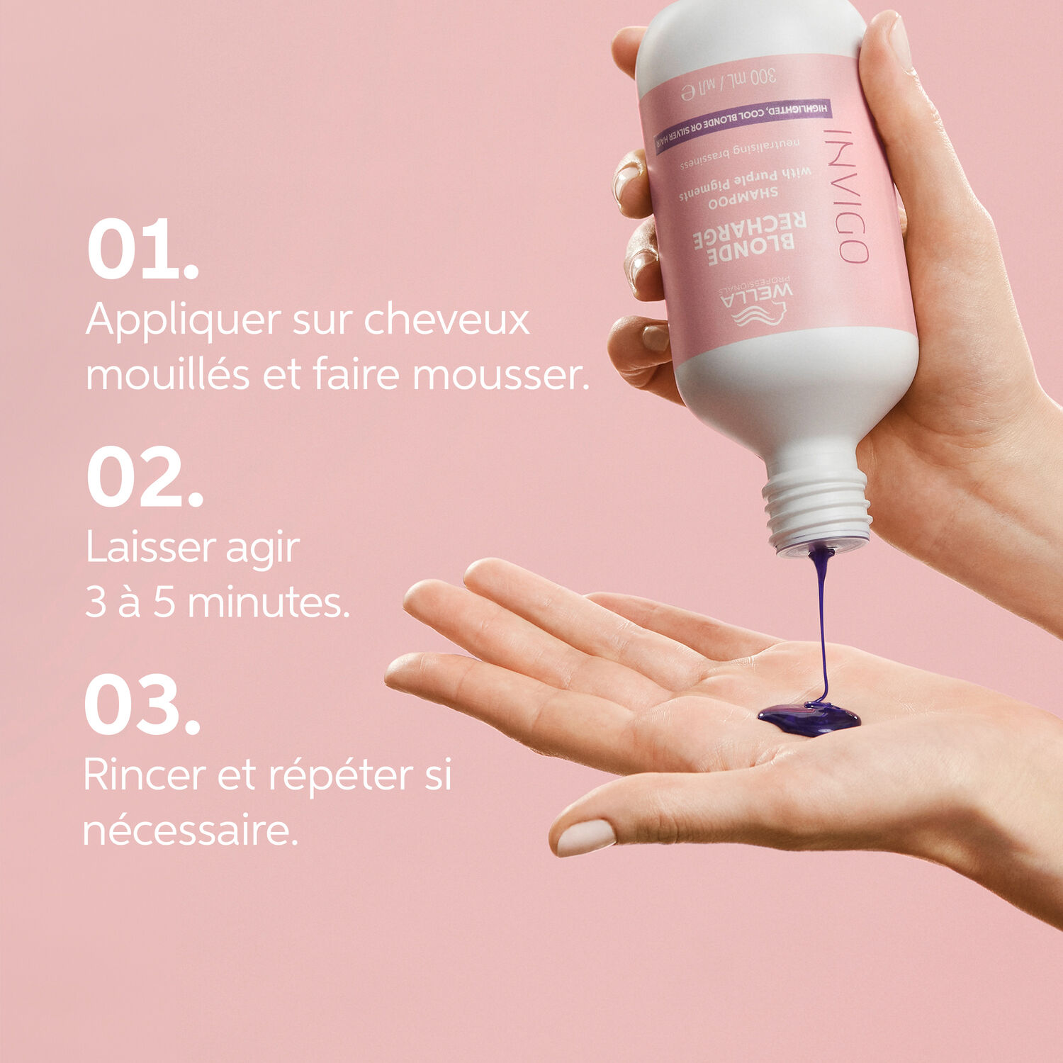 Wella Invigo Blond Recharge Shampooing Raviveur de Couleur