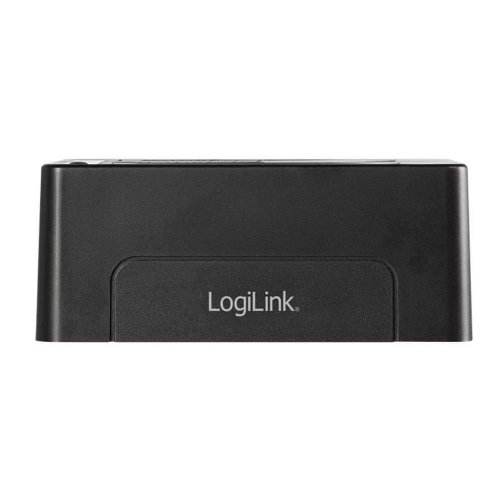 LogiLink Festplatten-Dockingstation QP0028, (1 St., USB 3.1 Gen 2 Quickport), 2-Port für 2,5/3,5