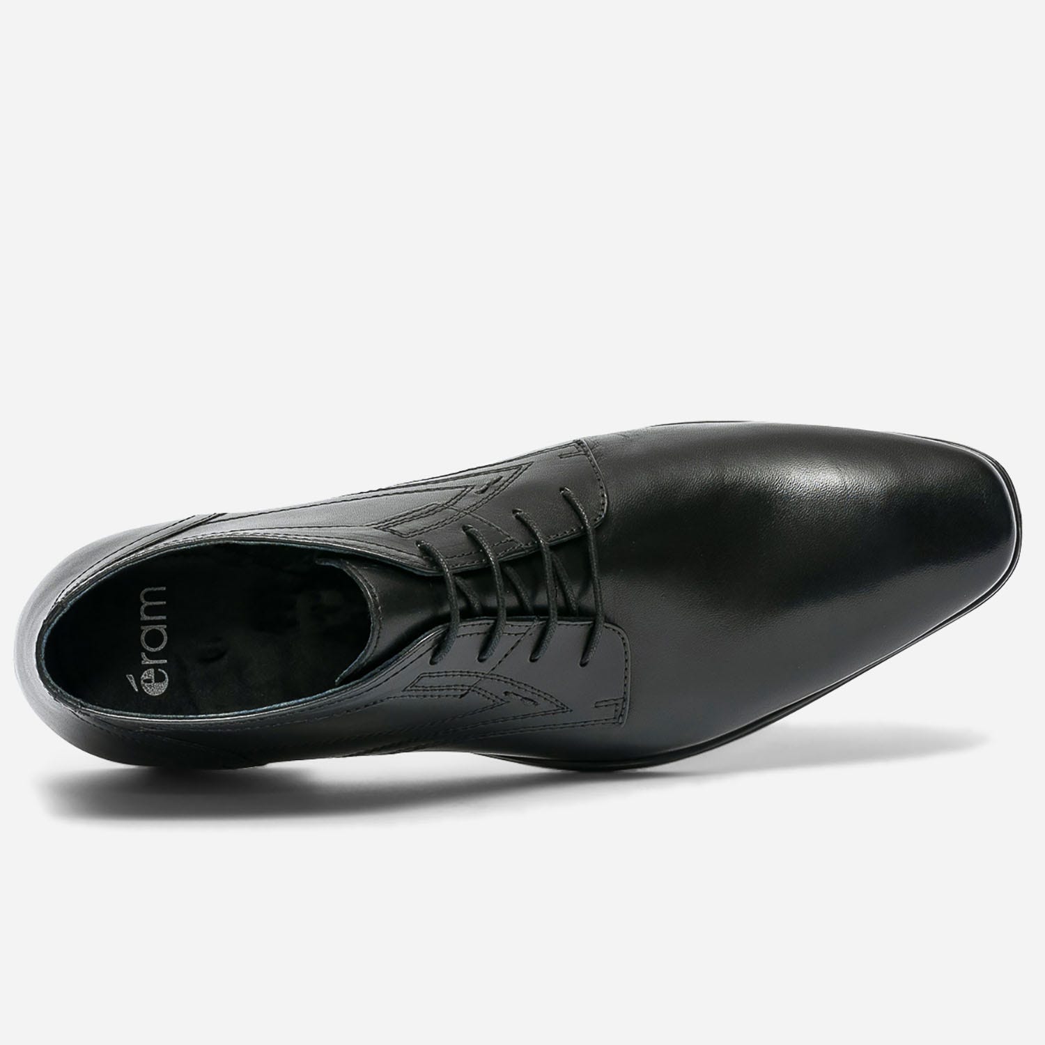 Chukka boots noir en cuir