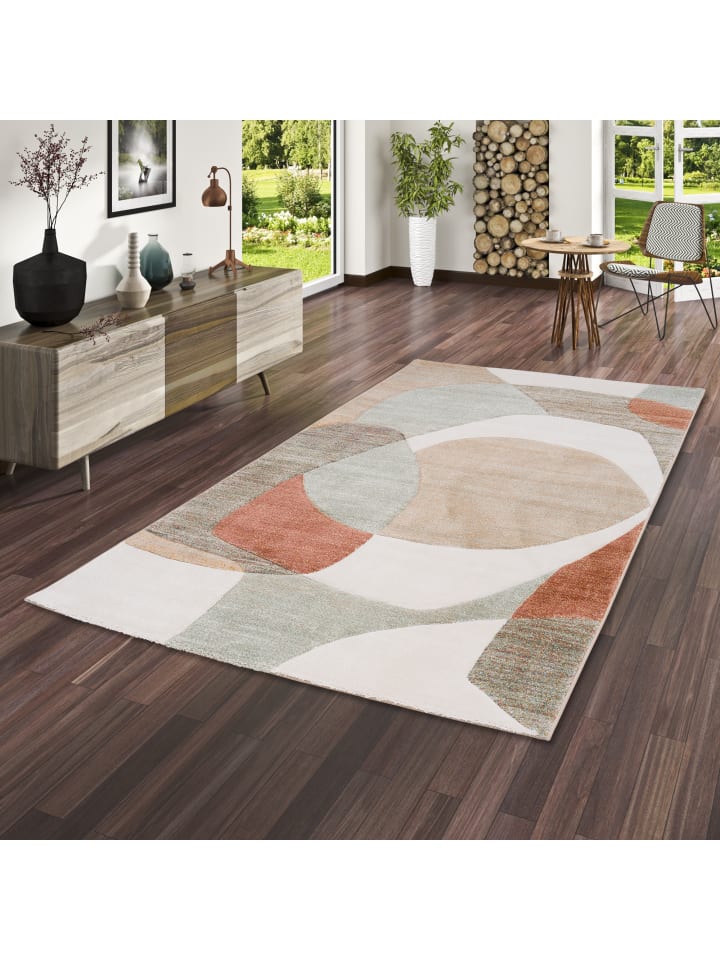 Pergamon Designer Teppich Maui Modern in bunt günstig kaufen