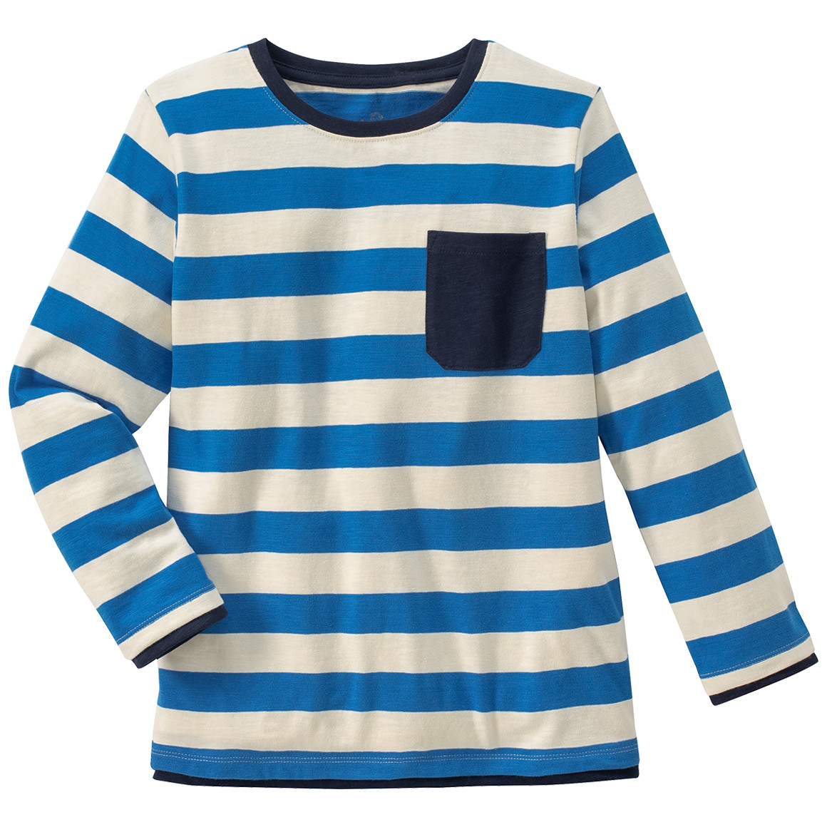 Jungen Langarmshirt mit Brusttasche