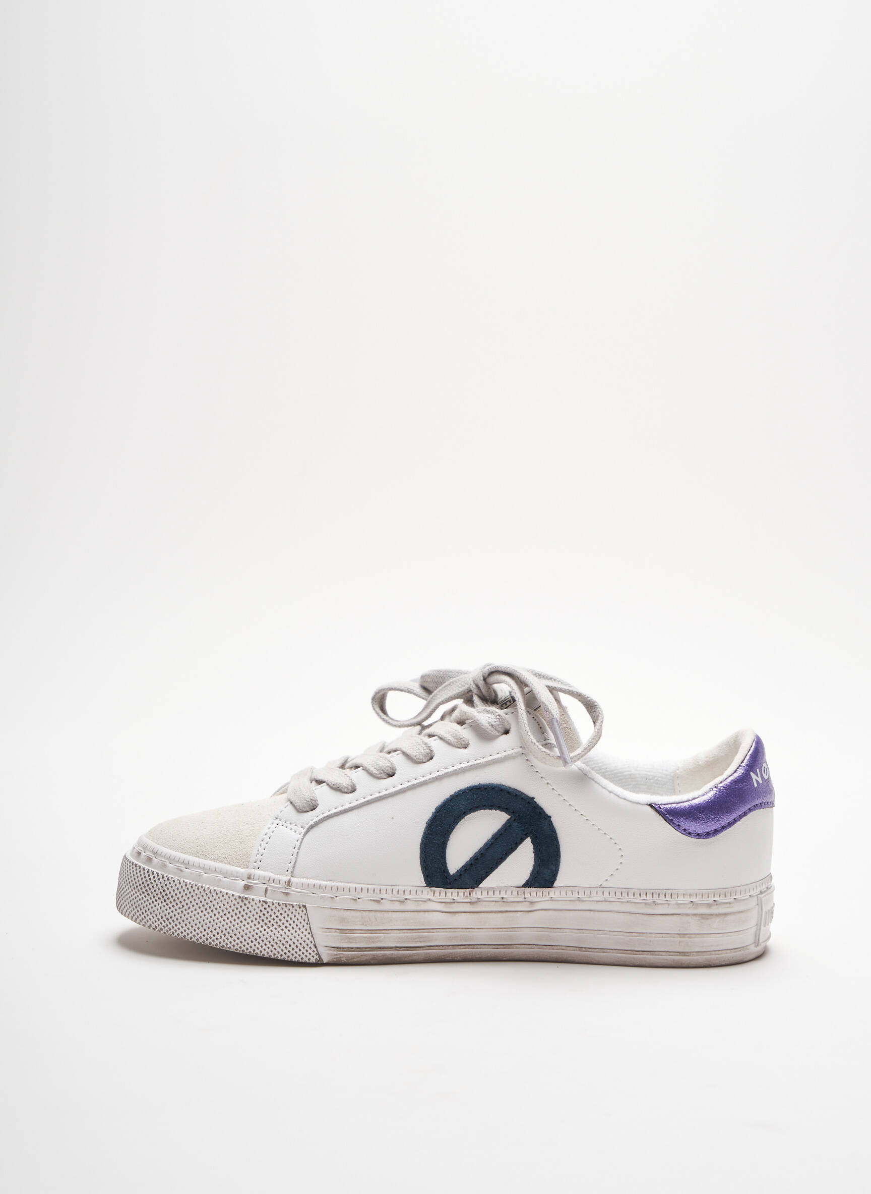No Name Baskets Femme couleur blanc