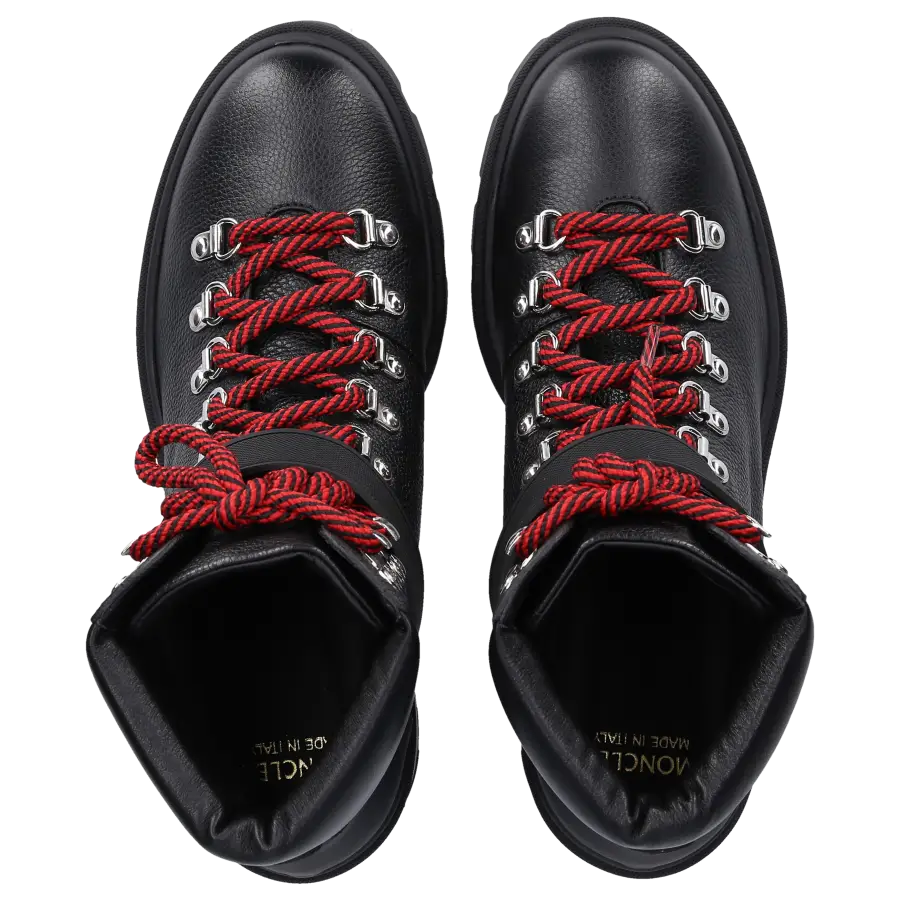 Moncler - Stiefeletten 4F708 Kalbsleder - schwarz