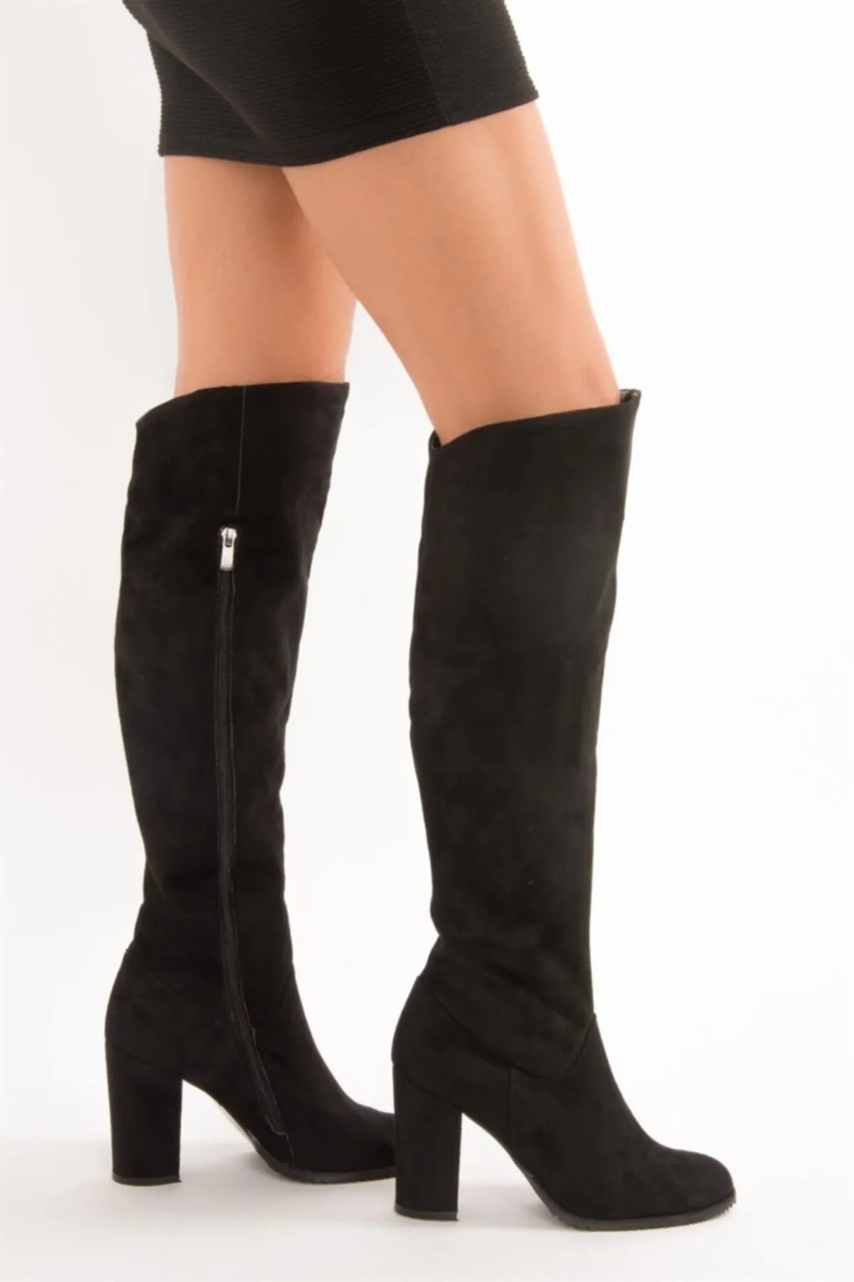 Fox Shoes  Schwarze Damenstiefel A654018002