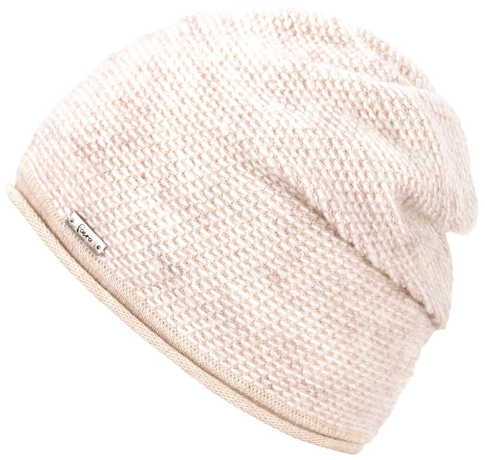 Faera Strickmütze Wintermütze Damen Winter Mütze Beanie Haube gefüttert Damenmütze