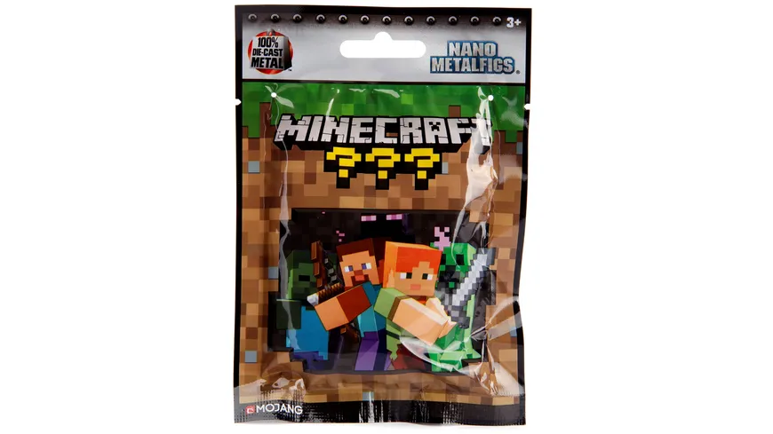 Jada - Minecraft - Nano Metalfigs - 100% Die Cast Metal - Blind Bag