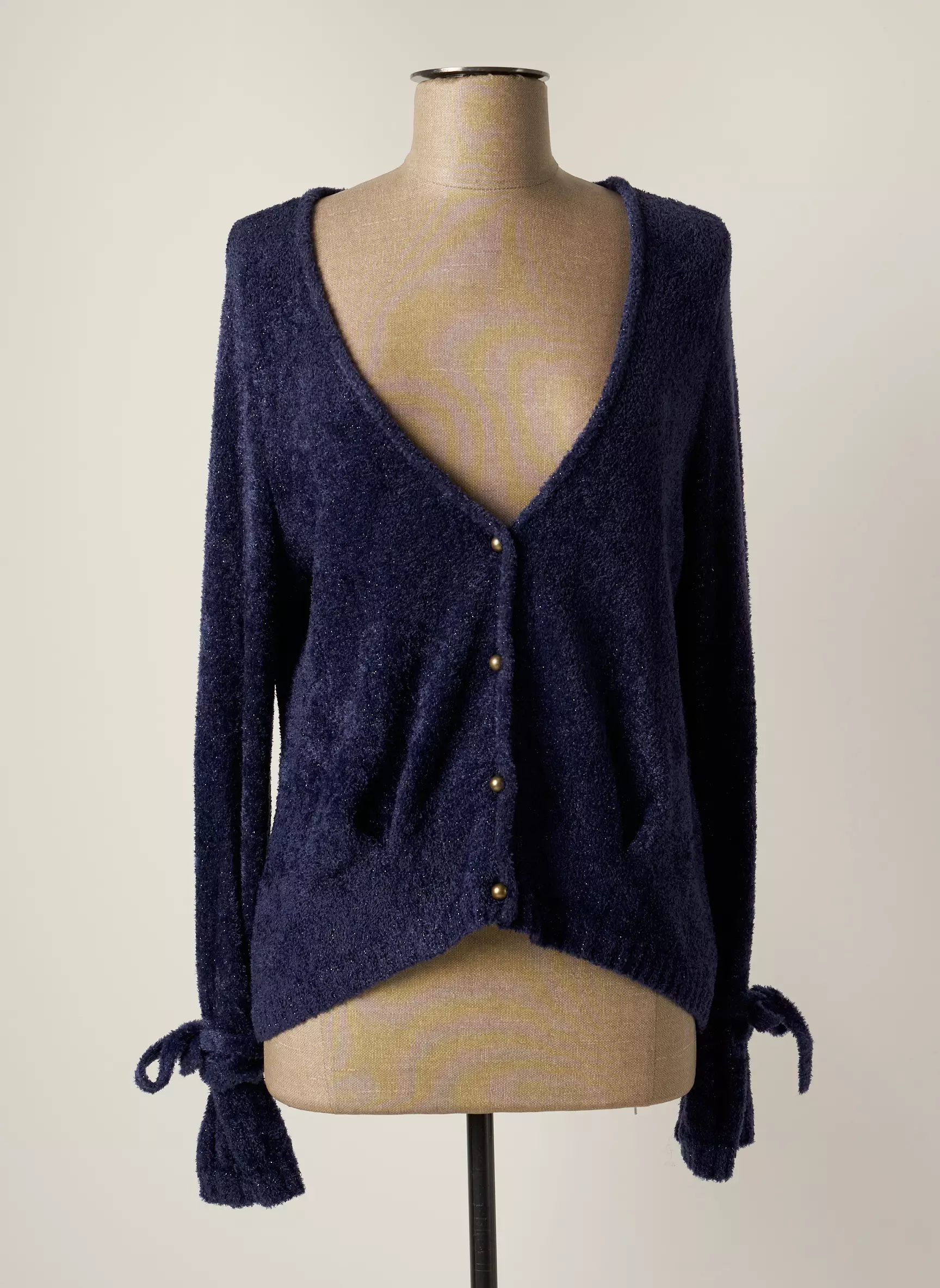 Le Petit Baigneur Cardigans Femme couleur bleu